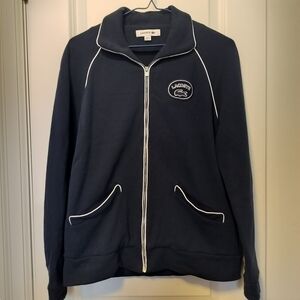 Lacoste Navy Zip-Up Jacket